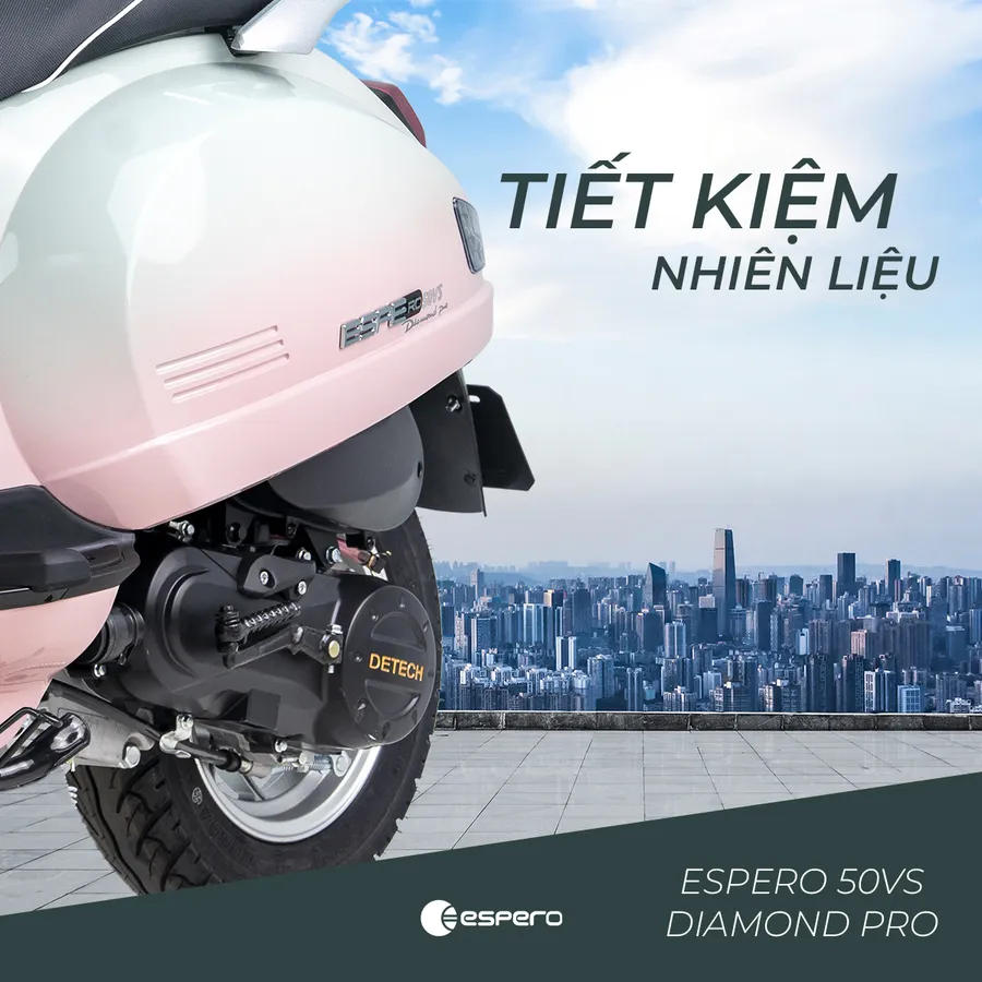 Xe máy 50cc Espero Diamond Plus