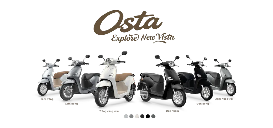 Xe Máy Điện Yadea Osta Chính Hãng